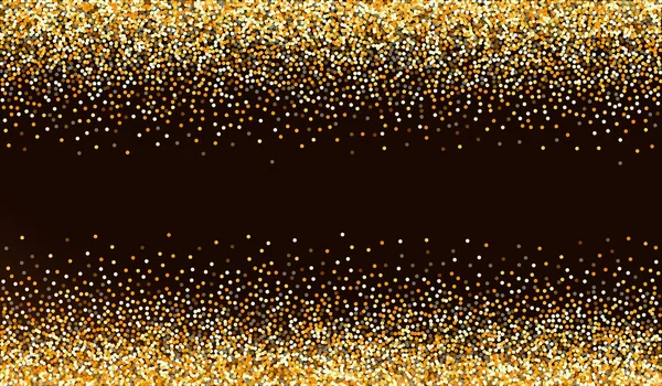 Χρυσή Sequin Art καφέ σκούρο φόντο. Χαρτί — Διανυσματικό Αρχείο