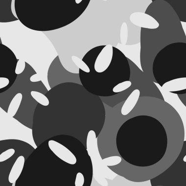 Tek Renkli Doodle Grafik Vektörü Kusursuz 