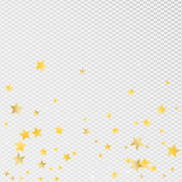 Estrelas Gráficas Amarelas Vetor Fundo Transparente Textura Estelar Galáxia Modelo — Fotografia de Stock