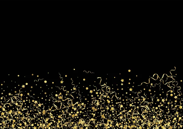 Векторный Черный Фон Желтого Потока Счастливая Звезда Шаблон Спирального Карнавала — стоковое фото