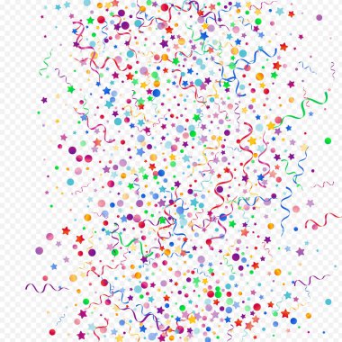 Değişik Çemberler Karnaval Vektörü Panoramik Şeffaf Arkaplan. Happy Streamer Posteri. Spiral Girdap Çizimi. Renkli Kutlama Tasarımı.