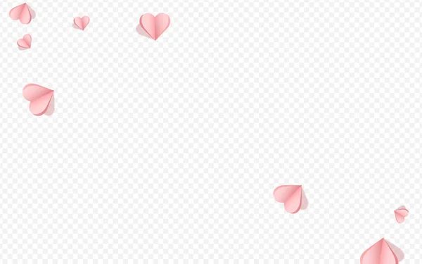 Maroon Color Confetti Vector Transparent Backgound Hearts Banner Vzor Burgundy — Stock fotografie