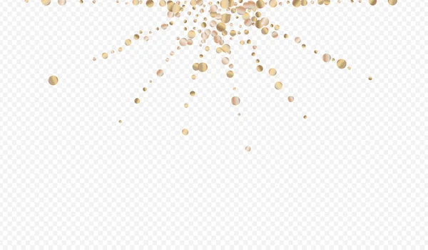 ゴールデンラウンド現代透明背景 アートサークルの背景 ゴールドダストエフェクトバナー 雨のグラマーポストカード — ストック写真