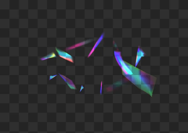 Farbe Folie Vektor Transparenter Hintergrund Holographic Glitter Digital Branch Glänzende — Stockfoto