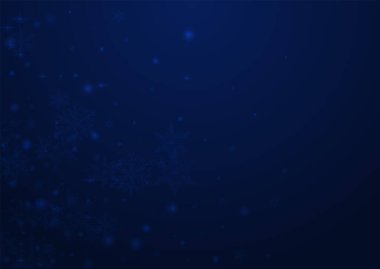 Glow Flake Vector Blue Background. Shiny Elegant Snow Texture. Chrismas Dots Banner. Xmas Snowstorm Invitation.