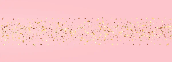 Gold Splash Isolated Panoramic Pink Background Bright Triangle Background Yellow — Φωτογραφία Αρχείου