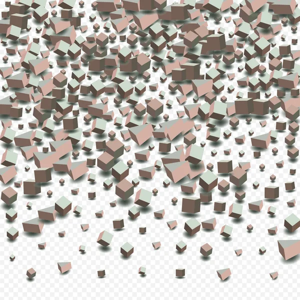 Pink Gray Rhombus Vector Fundo Transparente Padrão Caixa Abstrata Soft — Fotografia de Stock