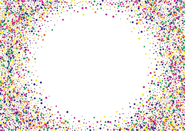 White Dot Karnawał Białe Tło Karta Wektorowa Szczęśliwy Wzór Polki — Zdjęcie stockowe