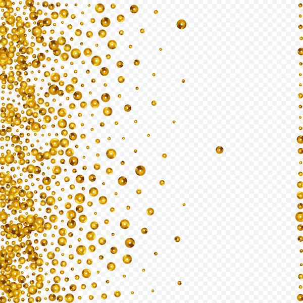 Yellow Sequin Holiday Vector Transparante Achtergrond Geïsoleerde Shine Backdrop Een — Stockfoto