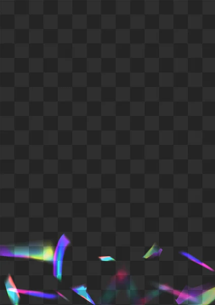 Rainbow Glare Vector Transparent Background Light Blur Festive Border Color — ストック写真