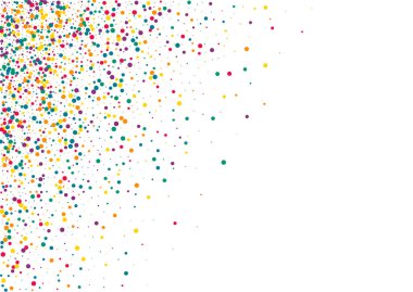 Gökkuşağı Çemberi Davetiyesi Beyaz Arkaplan. Efekt Yuvarlak Çizim. Yağmur Kartpostalı Kutlaması. Renk Noktası Düşen Şenlik Daveti.