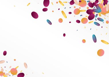 Tek Boynuzlu At Toz Festivali Gri Arkaplan. Renkli Polka desenli. Noel Davetiyesi. Sihirli Düşen Şenlik Arkaplanı.