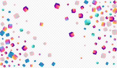 Parlak Tuğla Vektör Şeffaf Arkaplan. Gökkuşağı 3d Çokgen Deseni. Yapı Broşürü. Holografik Rhombus Geometrik Resmi.