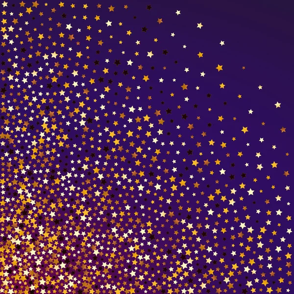 Gold Shine Vector Purple Background Shiny Effect Universe Wallpaper Glow — Stock Vector