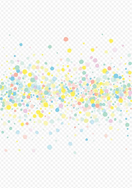 Green Dot Celebration Transparent Background Fallingfestive Circle Card Festival Shine — Stock Vector