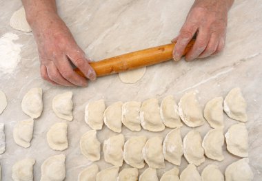 Üretim ev köfte parçası