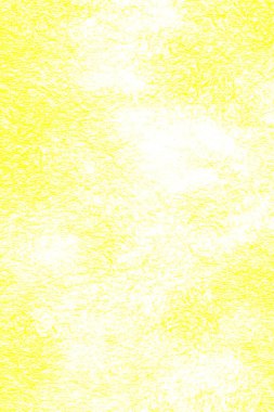 Sarı el boyalı arka plan. Beyaz kağıt üzerindeki kalem ya da suluboya doku. Tek renkli olsun. Mesajın için yer aç. Sonbahar ve altın.