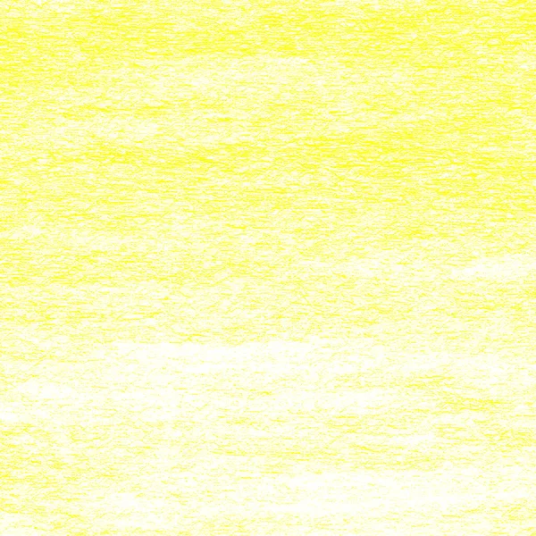 Yellow hand painted backdrop background. Pencil or watercolor abstract texture on white paper. Monochrome. Place for your text. Autumn and gold. — Stock Photo, Image