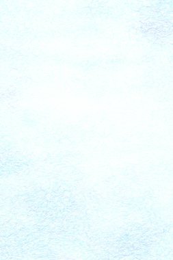 Mavi el boyalı arka plan. Kalem ya da suluboya, beyaz kağıt üzerindeki soyut doku. Tek Renkli.