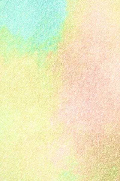 Fond Peint Main Multicolore Crayon Aquarelle Texture Abstraite Sur Papier — Photo