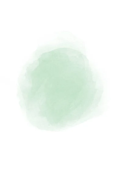 Зелений Акварель Білому Папері Підземне Тло Ретро Вінтаж — стокове фото