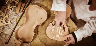 Atölye lutemaker çalışan usta