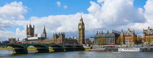 Gran ben y las casas del parlamento, Londres, Reino Unido — Foto de Stock