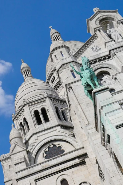 Sacred Heart Sacre Coeur Church in Montmartre — Stock Photo, Image