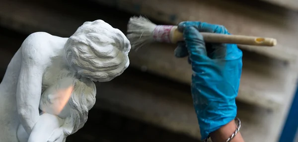 Laboratorio di scultura Bronzo — Foto Stock