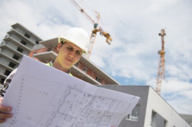 site bina projesi kontrol İnşaat Müdürü