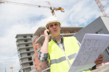 site bina projesi kontrol İnşaat Müdürü