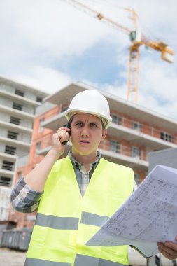 site bina projesi kontrol İnşaat Müdürü