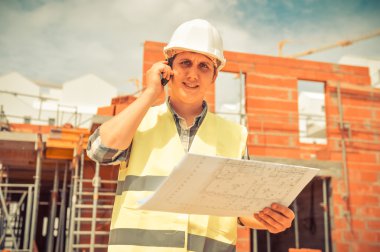 site bina projesi kontrol İnşaat Müdürü