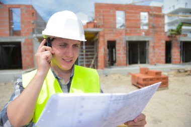 site bina projesi kontrol İnşaat Müdürü