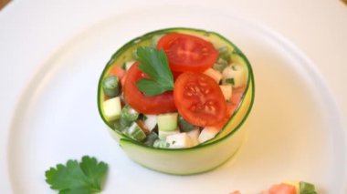 Makedonya salatası, baklagil salatası, karışık sebze salatası, Fransız mutfağı.