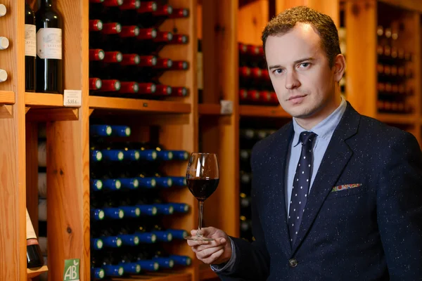 Wine Tasting-Wine Waiter — Stock Photo, Image