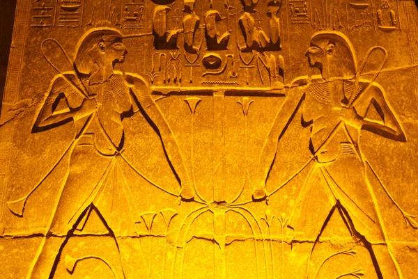 Mısır-Luksor Tapınağı — Stok fotoğraf