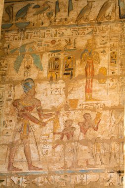 Medinet Habu Tapınağı Mısır