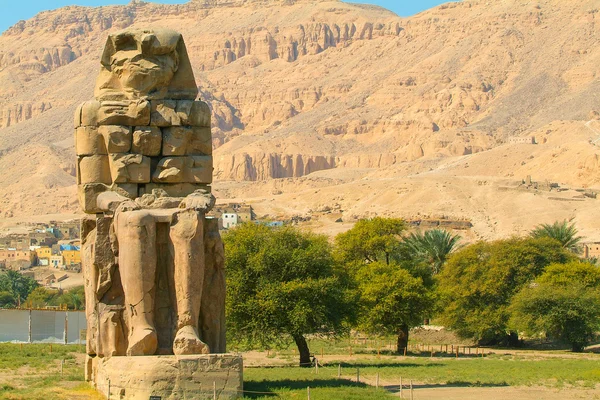 COLOS Memnona, Egipt — Zdjęcie stockowe