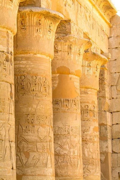 Medinet Tempio Habu Egitto — Foto Stock