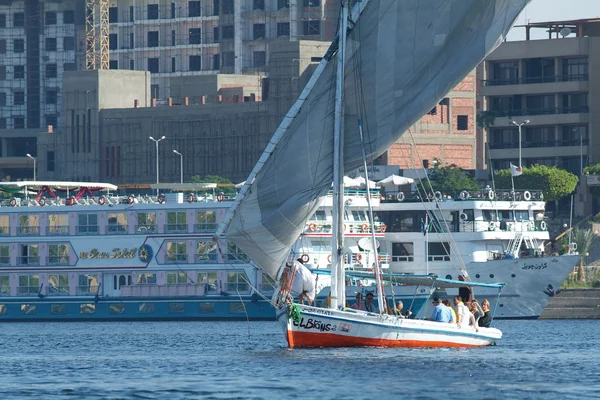 Felucca Cruzeiro do Nilo — Fotografia de Stock