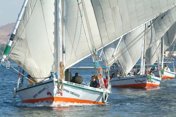 Felucca Cruzeiro do Nilo — Fotografia de Stock