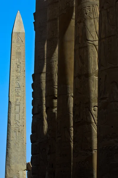 Obelisks Luxor Egypt — Stock Photo, Image