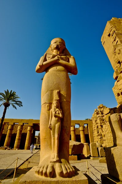 Mısır Tapınağı Karnak-Ramses 2. — Stok fotoğraf