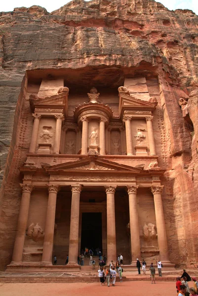 Mosteiro de Petra-Jordânia — Fotografia de Stock