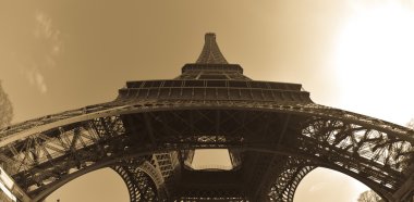 Fransa, Paris, Eyfel Kulesi görünümüne