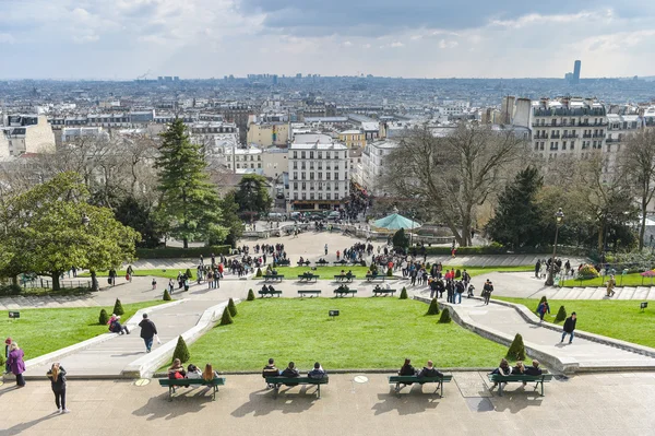 Una vista de París en Francia — Foto de Stock