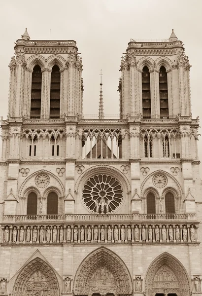 Katedrála Notre-Dame - Paříž — Stock fotografie