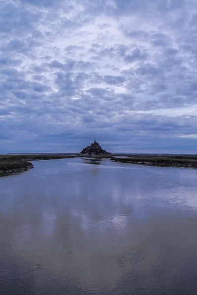 Mont Saint Michel, Normandie, Franța — Fotografie, imagine de stoc