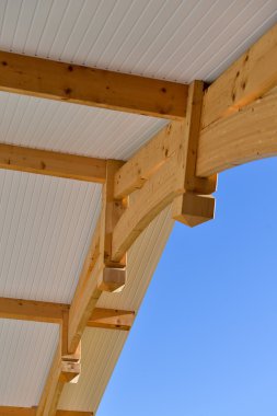 Bina kabuğu - ahşap İnşaat